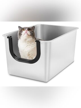 Stainless Steel Extra Large Litter Box